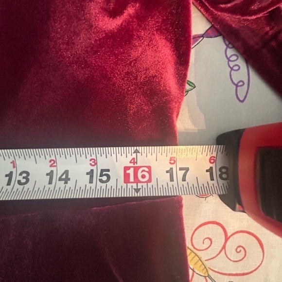 NWT Gianni Bini Leighton Velvety Wrap Dress Merlot Women’s Large - Picture 9 of 15